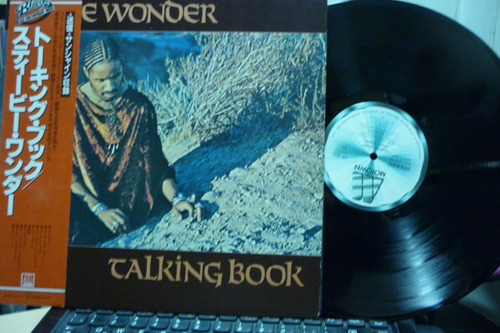 Stevie Wonder Talking Book Vinilo Japon Obi 10 Puntos Insert