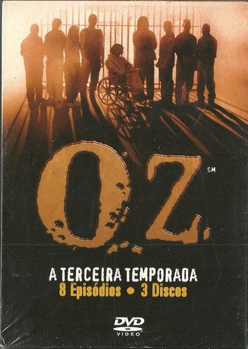 Dvd Oz Terceira Temporada 3 Discos Digipack