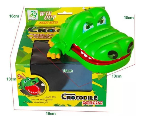 Cocodrilo Dientes Juego De Mesa Didactico