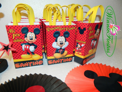 Bolsitas Mickey 5 Unidades Por $85