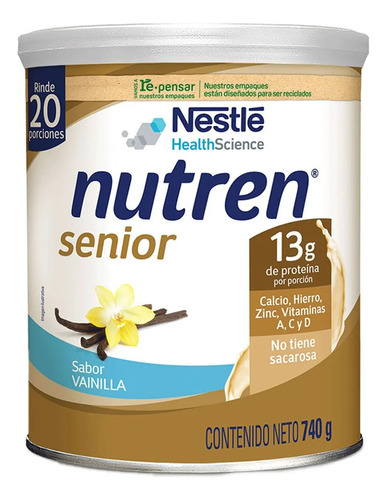 Suplemento Nutren Senior Polvo - Sin Sabor