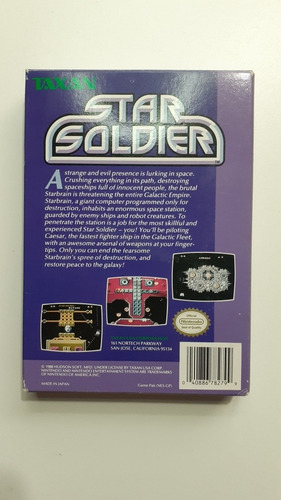 Star Soldier Nintendo Nes Completo (Usado)