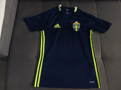 Camisa Oficial Da adidas Da Seleção Da Suécia Treino Adizero