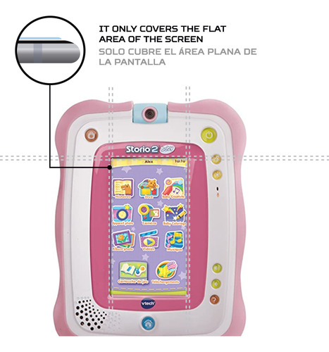 Protector Mica Pantalla Para Tablet Vtech Storio 2