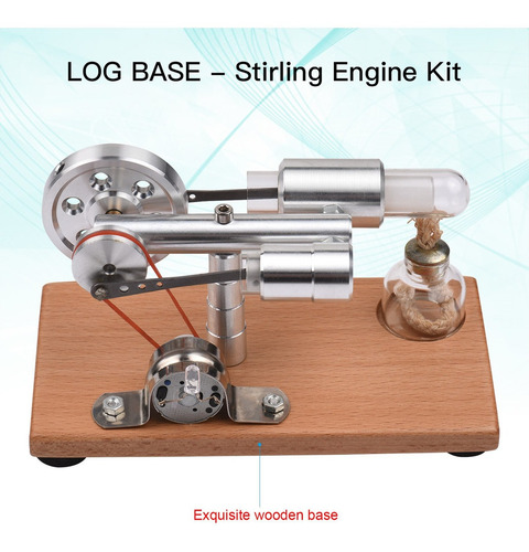 Kit De Motor Stirling Generador De Electricidad Motor De Air