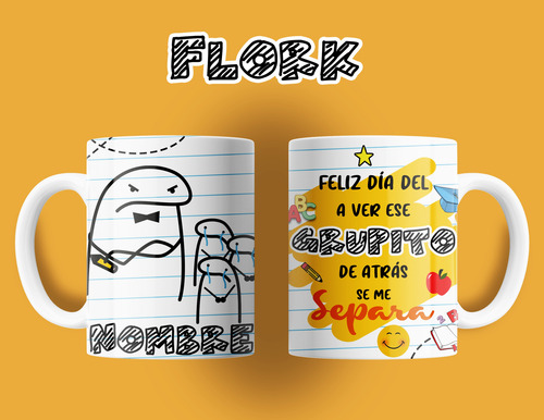 12 Diseños Dia Del Maestro Png Plantillas Tazas Flork