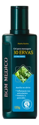 Bom Médico - Gel Forte Massagem 30 Ervas  Abelha Rainha 120g