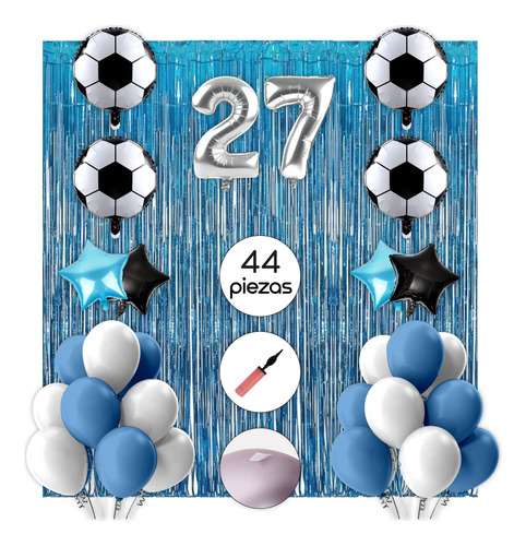Combo Globos De Belgrano Deco Cumpleaños Super Completo 27 Set Cumpleaños