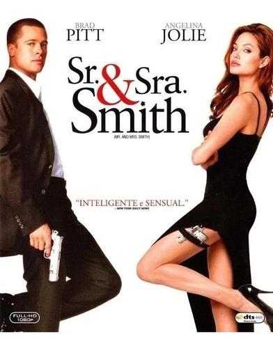 Blu-ray Sr. & Sra. Smith - Original & Lacrado