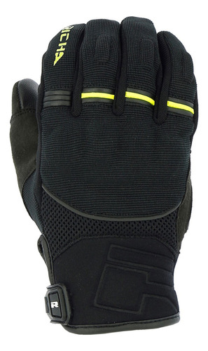 Guante Para Moto Richa Scope Fluor Yellow Talla Xl