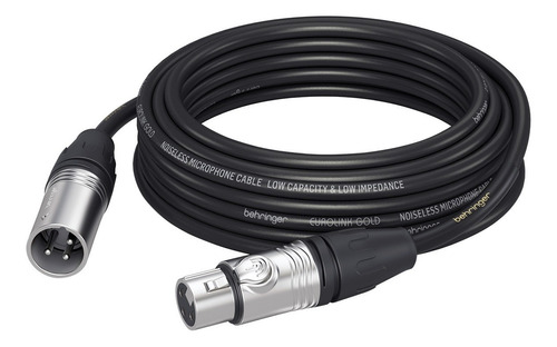 Cable Para Micrófono De 10m Xlr Behringer Gmc-1000