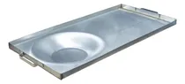 Comprar Comal\u002Fplancha Liso De Acero Inox  80x40 Cm Negocio
