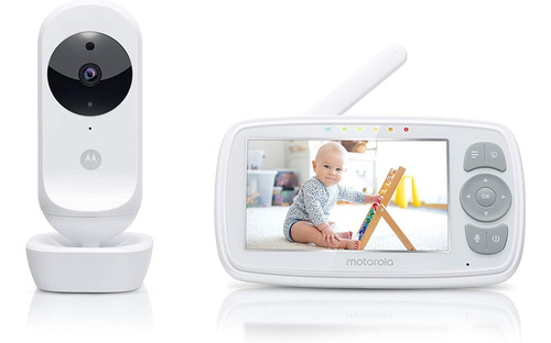 Motorola Baby Ease 34-vigilabebés Con Cámara-video Monitor P