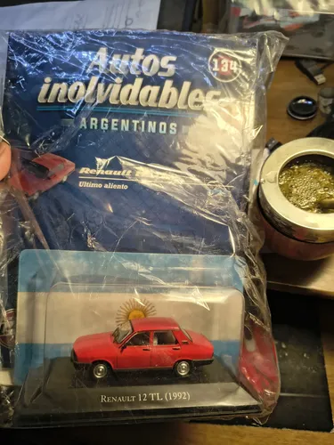 Salvat ARG134 – Miniature Renault 12 TL 1992 échelle 1/43, Collection Autos Inolvidables – Pour Passionnés De Voitures