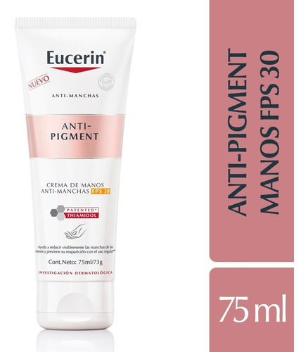 Eucerin Anti Pigment Crema De Manos Anti Manchas Fps 30