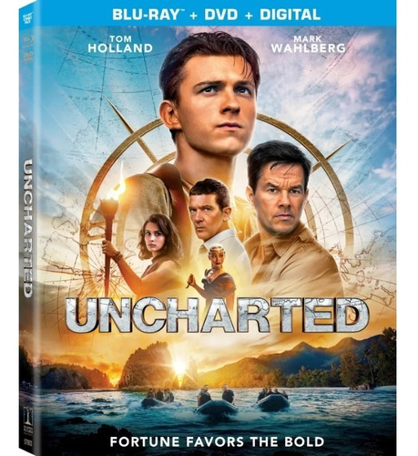 Uncharted Blu-ray + Dvd + Digital