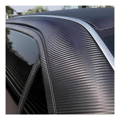 Envelopamento Automotivo Vinil Fibra Carbono 3d 4d 3m X 35cm Cor Fibra 3d - Fosco/opaco
