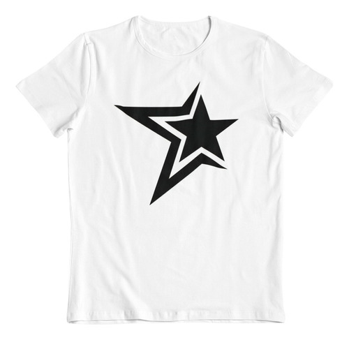 Polera - Dtf - Estrella Doble Logo Hermoso