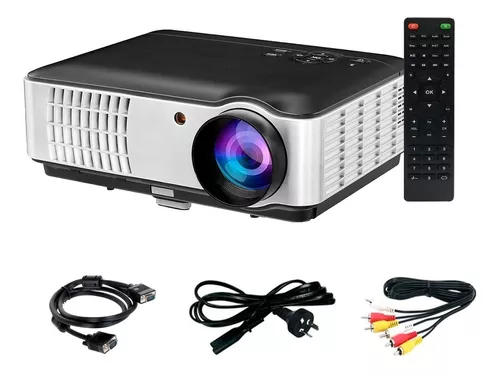Proyector Hd 1080 Portable Led 2800 Lumens Tv Hdmi Notebook