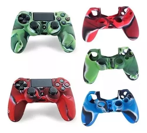 Funda Camuflada Joystick Ps4 Varios Colores