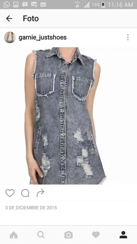 Vestidos Casual Jeans