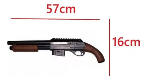 Fusil Airsoft M47c+ Balines Escopeta Balines