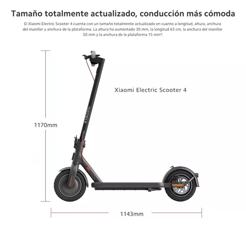 Xiaomi Electric Scooter 4 / Patinete eléctrico plegable