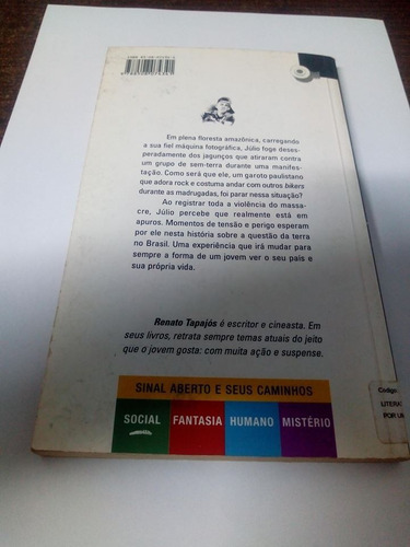Livro Por Um Pedaço De Terra Renato Tapajós Editora Ática
