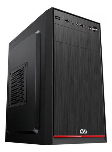 Gabinete Office Chinamate Cm-52 Mid Tower M-atx Preto