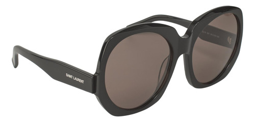 Lentes Saint Laurent Sl74 001 Square Oversized Negro