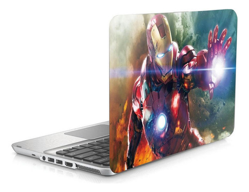 Skin Adesivo Para Notebook 14 Homem De Ferro Iron Man B1