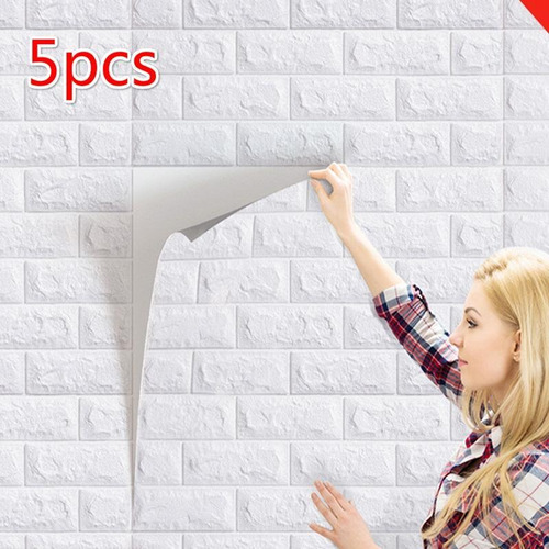 5 Pegatinas De Pared Estéreo 3d Autoadhesivas Para Decoració