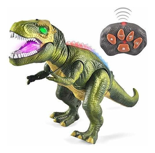 Dinosaurio Joyin Con Control Remoto Con Luz Y Sonidos