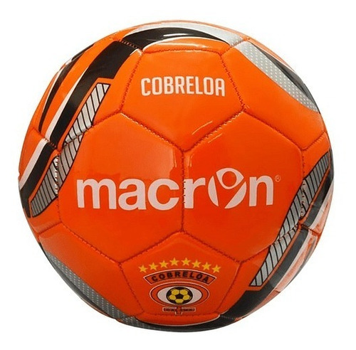 Balón Fútbol Cobreloa #5 Naranjo Nuevo Y Original Macron
