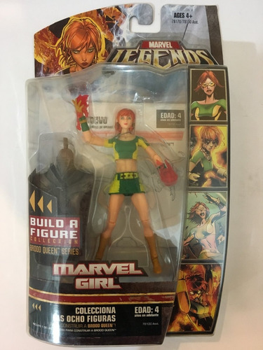 Marvel Girl Marvel Legends Hasbro 2007 Brood Queen Series