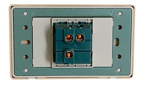 Interruptor Sencillo Conmutable Acero Inoxidable Switch Lujo