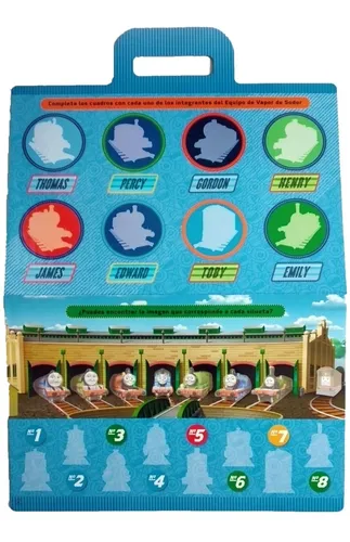Thomas Y Sus Amigos Mi Primer Maletín De Cuentos Calcomanías
