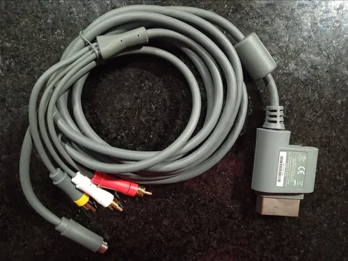 Cable Av Original Para Xbox 360 Arcade, Elite Y Slim (Usado)