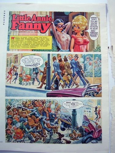 Imagen 2 de 8 de Annie Fanny 7 Comics Playboy Original Set 3