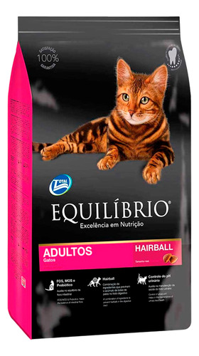 Comida Gatos Adultos Equilibrio Control Bolas De Pelo 7.5kg