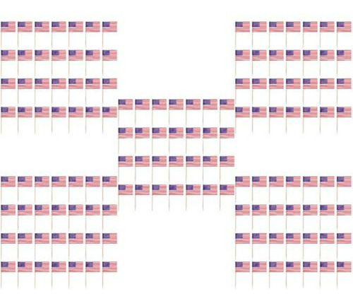 Bandera Americana 1000 Pcs Parrilla Fiesta .