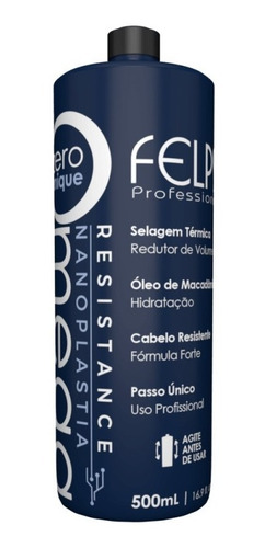 Imagen 1 de 6 de Tratamiento Keratina Sin Formol Omega Zero Lisoabsoluto500ml