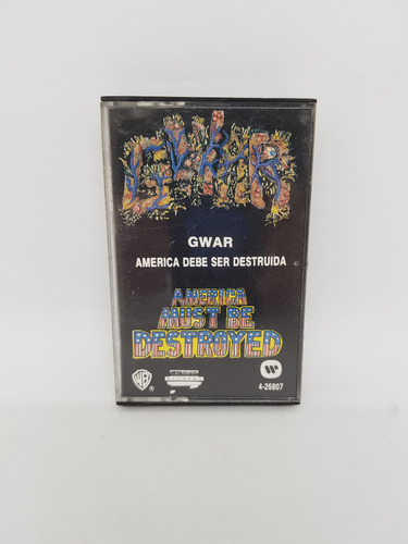 Cassette De Musica Gwar - America Must Be Destroyed (1992)