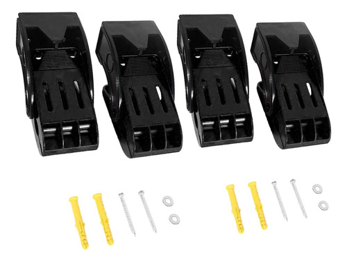 Mxg-gj 4 Piezas Abrazaderas Para Tapete De Lavado De Autos