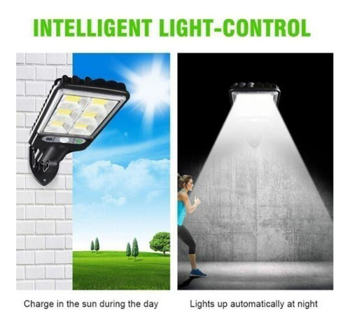 Luz De Calle Grande Impermeable Al Aire Libre 4pcs Luz Solar