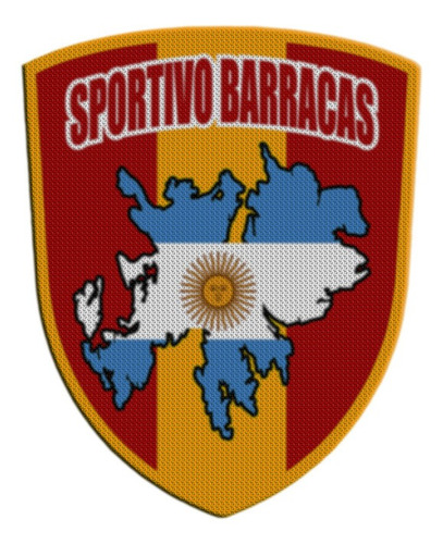 Parche Termoadhesivo Malvinas Y Sportivo Barracas Colon