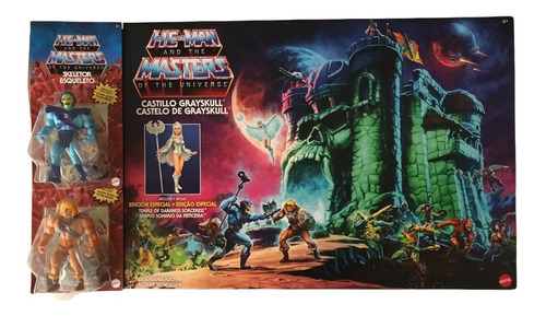 Castillo Grayskull Y Figuras He-man Y Skeletor Motu Origins