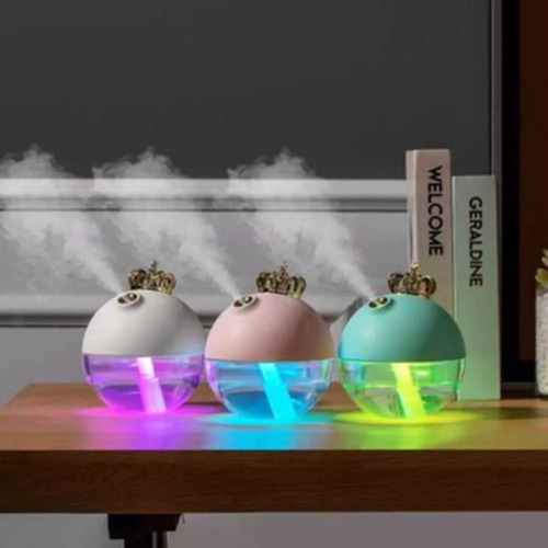 Humidificador Difusor Lámpara Con Corona