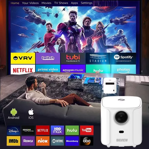 Proyector Portátil Profesional Android Wifi Bluetooth 4k