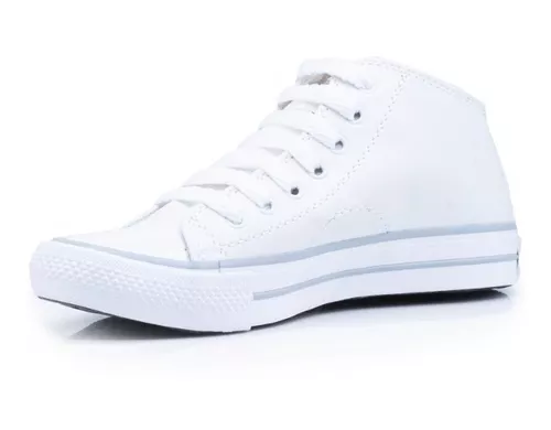 Zapatillas mujer deportivas blancas eco cuero – Bucaneras